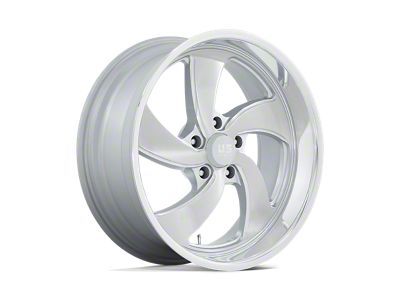 US Mag Desperado Silver Brushed Face Milled Diamond Cut Milled Wheel; 20x8; 1mm Offset (18-25 Jeep Wrangler JL)