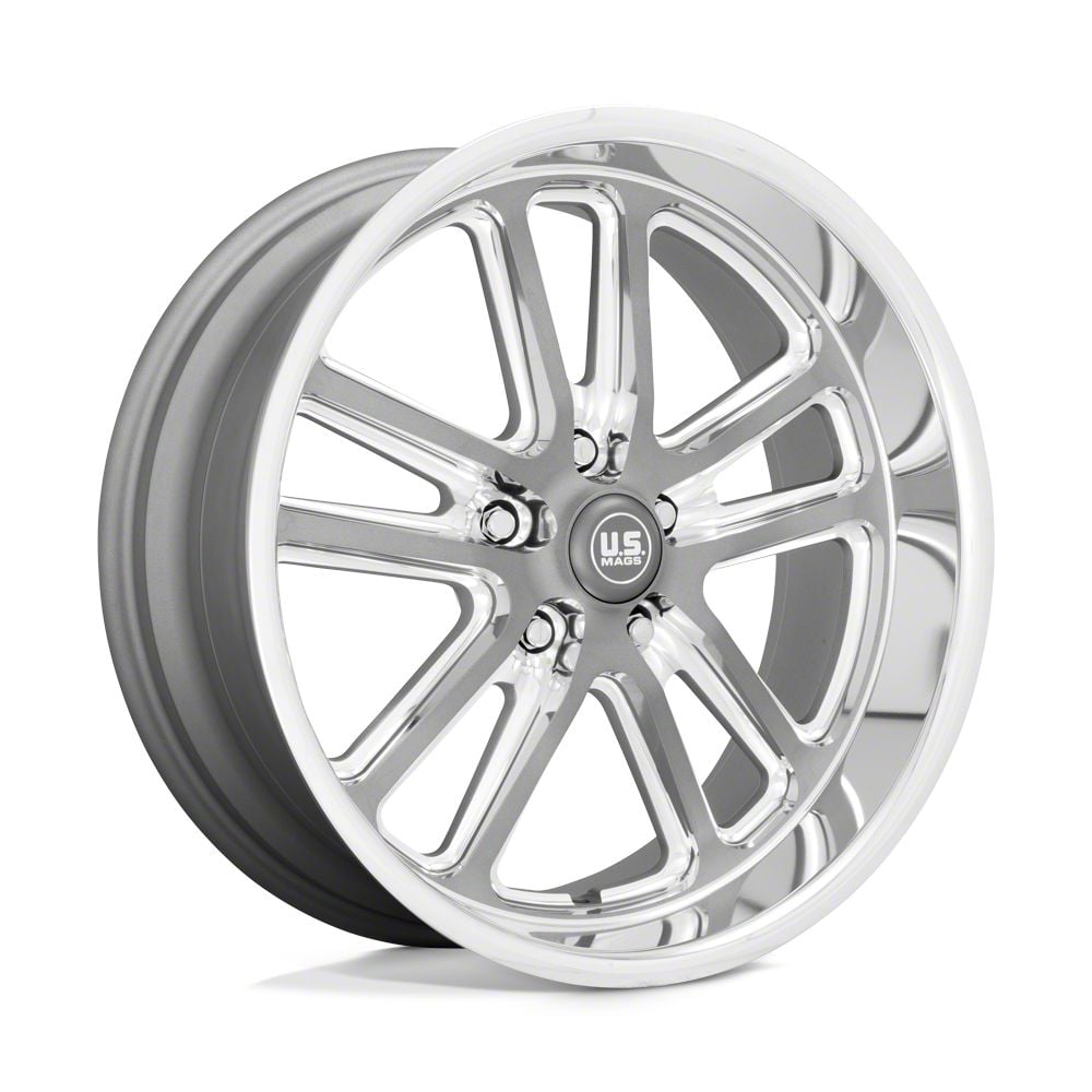 US Mag Jeep Wrangler Bullet Textured Gunmetal with Milled Edges Wheel ...