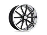 US Mag Rambler Gloss Black Milled Wheel; 20x10.5; 20mm Offset (18-26 Jeep Wrangler JL)