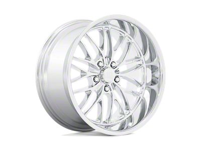 US Mag Santa Cruz Chrome Wheel; 20x10; 6mm Offset (18-25 Jeep Wrangler JL)