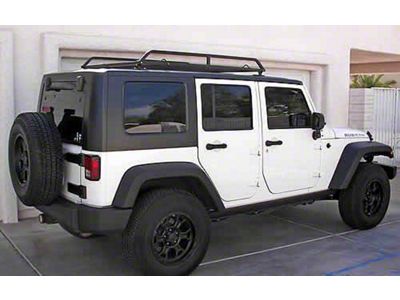 US Rack Canopy Rack; Black (07-18 Jeep Wrangler JK 4-Door)