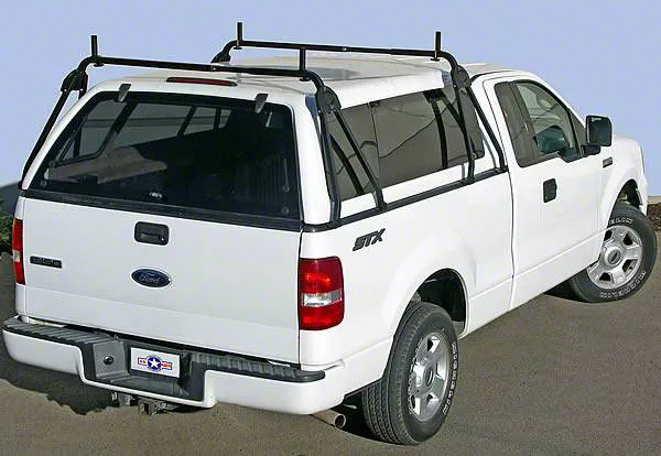 US Rack Tacoma Truck Cap Rack for Caps Under 27-Inches; Black