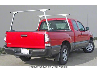 US Rack Paddler Truck Rack; Brushed and Silver (07-25 Tundra)