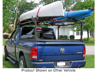 US Rack Stake Pocket Truck Rack for Tonneau Covers; Black (07-21 Tundra)
