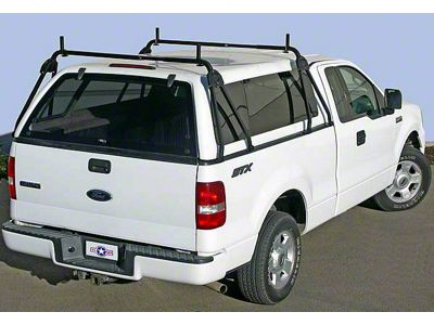 US Rack Truck Cap Rack for Caps Under 27-Inches; Black (07-21 Tundra)
