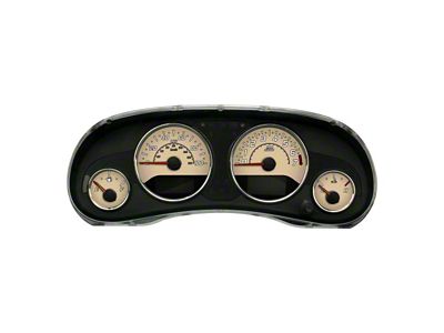 US Speedo Daytona Edition Gauge Face; MPH; Tan (15-18 Jeep Wrangler JK)