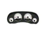 US Speedo Daytona Edition Gauge Face Style 2; MPH; White (15-18 Jeep Wrangler JK)