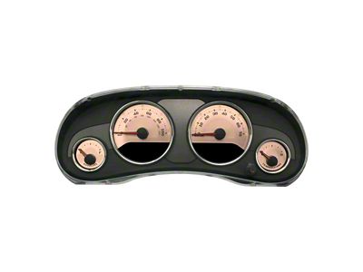 US Speedo Rose Gold Edition Gauge Face; MPH (15-18 Jeep Wrangler JK)