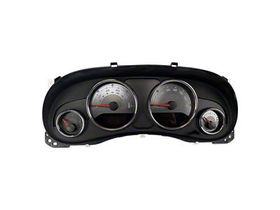 US Speedo Stealth Edition Gauge Face; MPH (15-18 Jeep Wrangler JK)