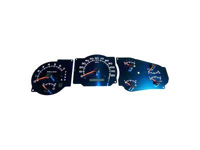 US Speedo Aqua Edition Gauge Face; MPH (07-10 Tundra)