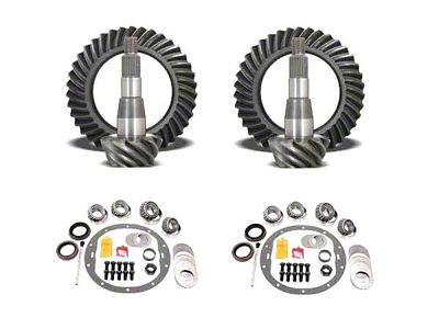 USA Standard Gear Dana 44 Front Axle/44 Rear Axle Ring and Pinion Gear Kit with Install Kit; 4.56 Gear Ratio (03-06 Jeep Wrangler TJ Rubicon)
