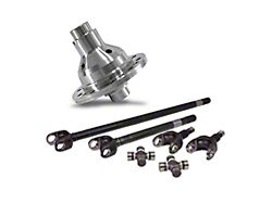 USA Standard Gear Dana 30 4340 Chromoly Front Axle Kit with 1310 U-Joints and Grizzly Locker; 27/30-Spline (86-01 Jeep Cherokee XJ)