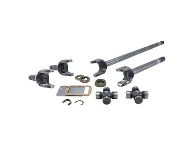 USA Standard Gear Dana 30 4340 Chromoly Front Axle Kit with 1310 U-Joints; 27/30-Spline (86-01 Jeep Cherokee XJ)