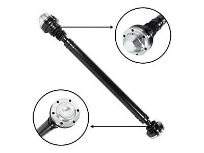 Front Prop Drive Shaft Rear CV Joint Kit For 1998-2004 Jeep Grand Cherokee