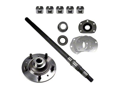 USA Standard Gear AMC M20 Rear Axle; Driver Side; 29-Spline; 28-5/8-Inch Long (82-87 Jeep CJ7)