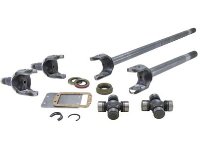 USA Standard Gear Dana 30 4340 Chromoly Front Axle Kit; 27-Spline (87-06 Jeep Wrangler YJ & TJ)