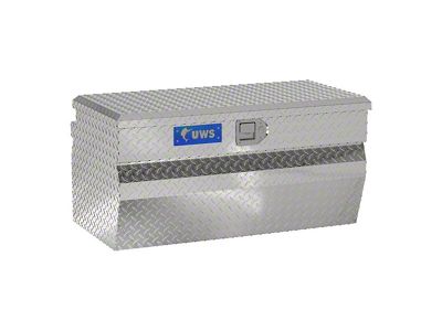 UWS 36-Inch Aluminum Wedge Utility Chest Tool Box; Bright (05-23 Tacoma)