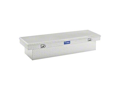 UWS 63-Inch Aluminum Crossover Tool Box; Bright (19-23 Tacoma)