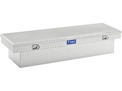 UWS 69-Inch Aluminum Crossover Tool Box; Bright (04-15 Titan)