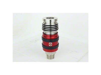 1/2-Inch MNPT x 1/2-Inch Body Flow G-Style Safety Exhaust Couplers; 5-Pack