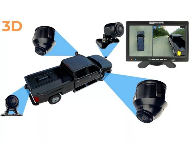 Dvr 360 Degree Camera For Truck 360 Camera System With Around View