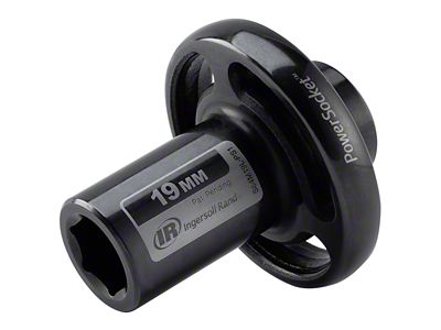 Deep PowerSocket for 1/2-Inch Drive Tool; 19mm Metric Hex
