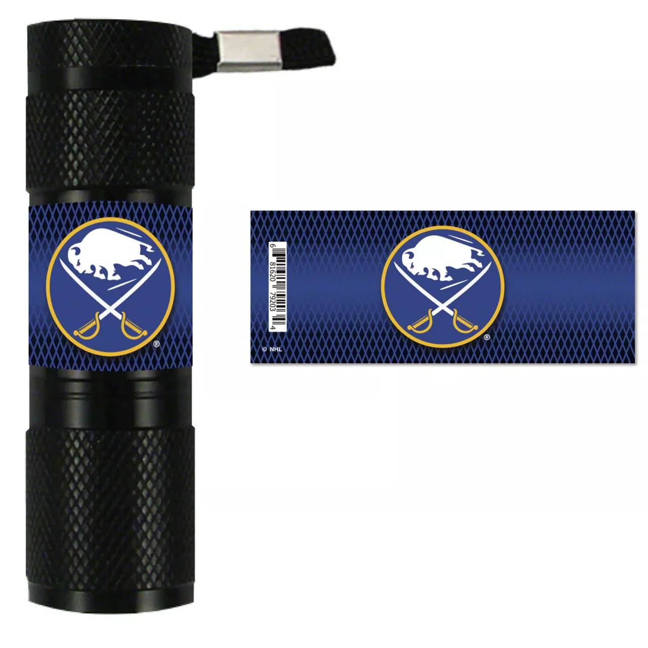 Universal XT Flashlight with Buffalo Sabres Logo; Blue - Free Shipping