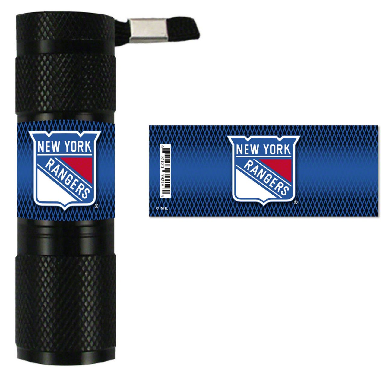 Universal XT Flashlight with New York Rangers Logo; Blue - Free Shipping