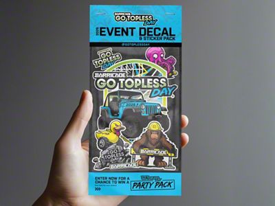 2025 Official GTD Decal + Sticker Pack