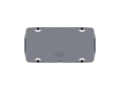 Powered by Maluna Cooler; 111-Quart; Cool Gray