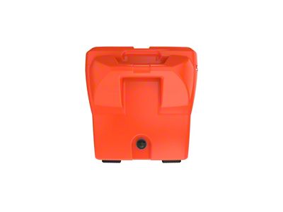 Powered by Maluna Cooler; 40-Quart; Blaze Orange