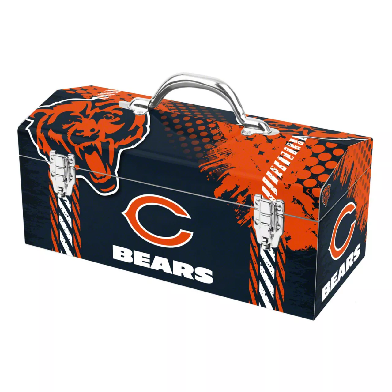 Universal XT Tool Box with Chicago Bears Logo; Blue and Orange - Free ...