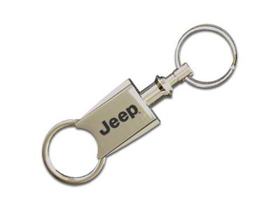 Valet Pull Apart Keychain with Wrangler Logo