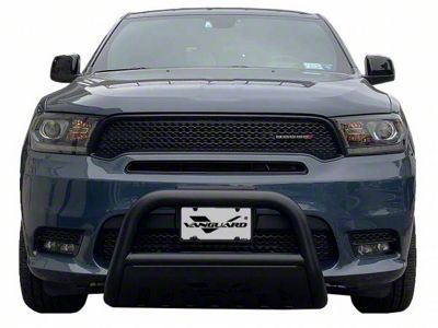 Bull Bar with 20-Inch LED Light Bar; Black (11-21 Jeep Grand Cherokee WK2)