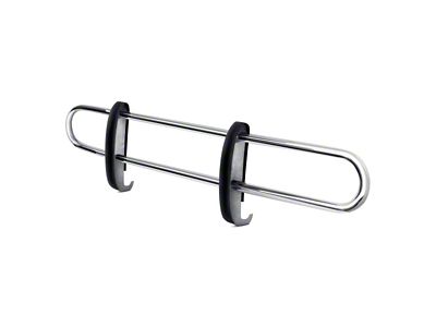 Double Tube Rear Bumper Guard; Stainless Steel (11-16 Jeep Grand Cherokee WK2)