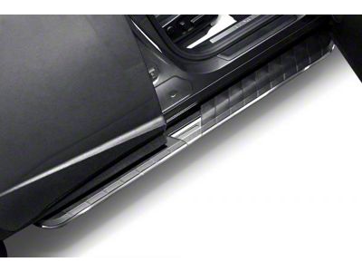 F4 Style Running Boards; Chrome (10-24 4Runner Limited)