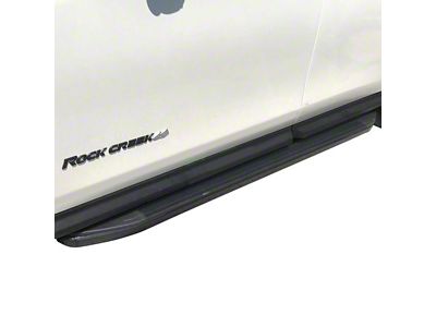 F6 Style Running Boards; Black (10-24 4Runner, Excluding Limited, Nightshade, TRD Sport & 10-13 SR5)