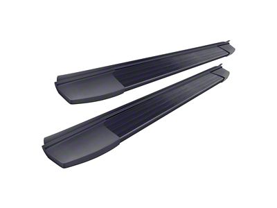 F9 Style Running Boards; Black (10-24 4Runner, Excluding Limited, Nightshade, TRD Sport & 10-13 SR5)