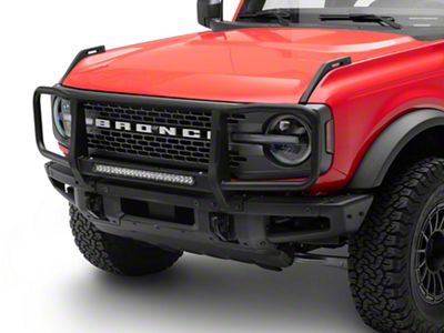 Brush Guard; Black (21-25 Bronco, Excluding Raptor)