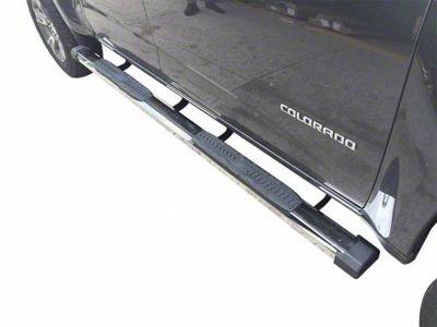 CB1 Style Running Boards; Stainless Steel (21-25 Bronco 4-Door)