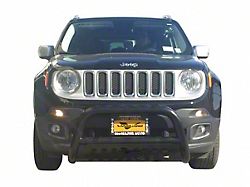 Bull Bar with 4.50-Inch LED Cube Lights; Black (15-23 Jeep Renegade BU)