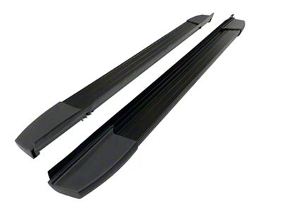 F9 Style Running Boards; Black (15-23 Jeep Renegade BU)