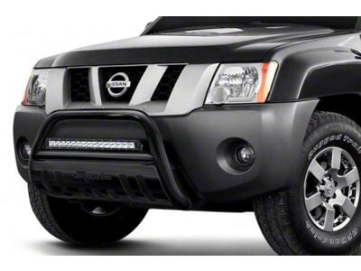 Bull Bar with 20-Inch LED Light Bar; Black (16-23 Tacoma, Excluding TRD)