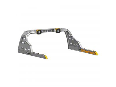 Delta 2.0 Roll Bar; Black (07-25 Tundra)