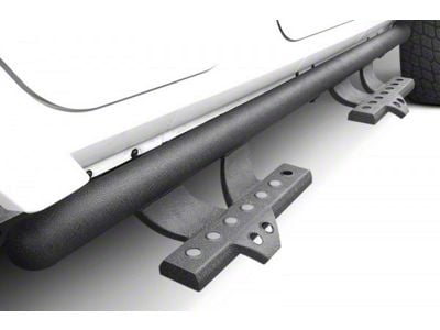 V Signature Side Step Bars; Black (07-21 Tundra CrewMax)
