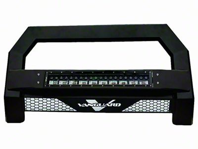 Vantage Bull Bar with 22-Inch LED Light Bar; Black (07-21 Tundra, Excluding TRD)