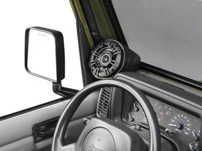 Select Increments Versa Speaker Pods (66-25 Jeep CJ5, CJ7, Wrangler YJ, TJ, JK & JL)
