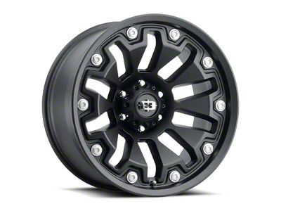 Vision Off-Road Armor Satin Black 5-Lug Wheel; 20x9; 12mm Offset (07-13 Tundra)