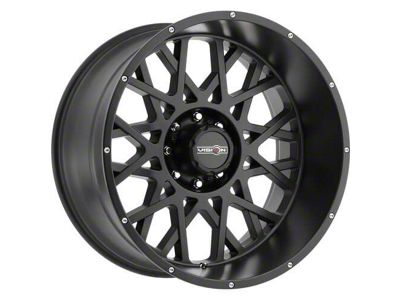 Vision Off-Road Rocker Satin Black 5-Lug Wheel; 20x9; 12mm Offset (07-13 Tundra)