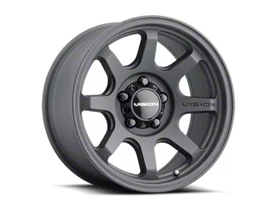 Vision Off-Road 351 Flow Satin Black 6-Lug Wheel; 16x8; 0mm Offset (03-09 4Runner)